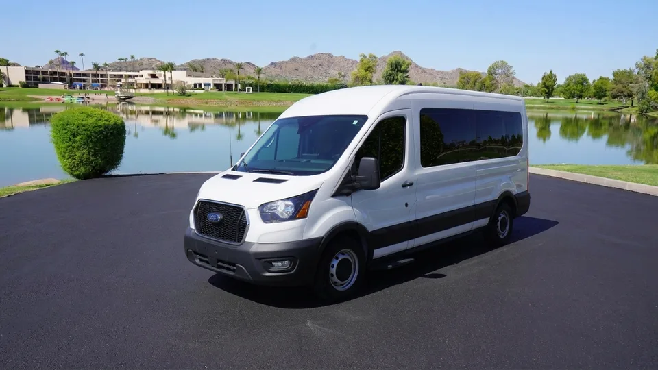 Phoenix Car Rental - Ford Transit Tall Roof Van for rent Ford Transit Tall Roof Van rental in Phoenix
