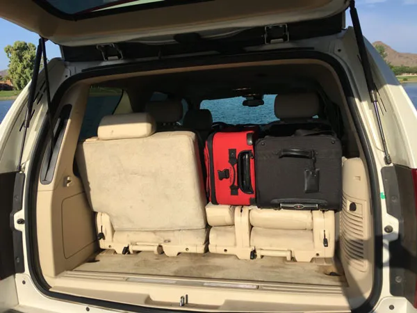 Escalade Seating 5 — Room for Luggage