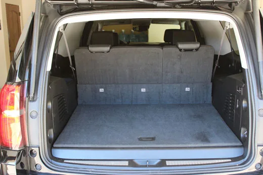 Suburban Cargo Space