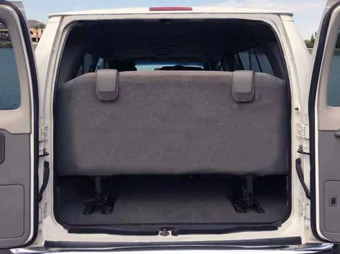 Seating for 15 — Luggage Space is Limited