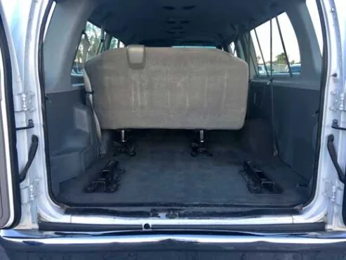 Removing the Back Bench Creates Cargo Space