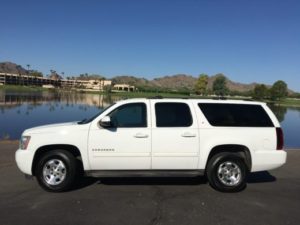 Chevrolet Suburban for Rent in Phoenix Arizona